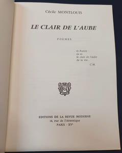 Le clair de l'aube