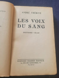 Les voix du sang - Histoire vraie