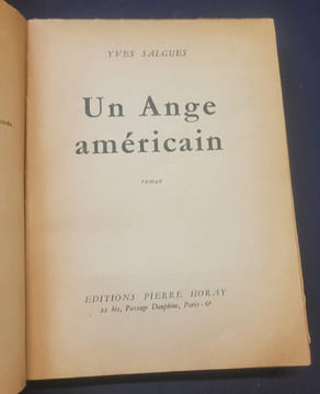 Un ange américain. Yves Salgues