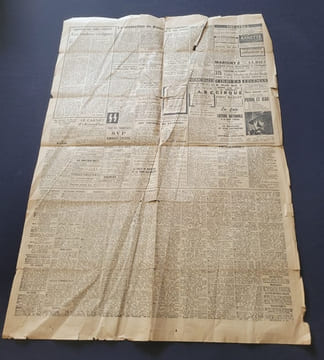 Journal Aujourd'hui du 20 Avril 1944 - Edition de Paris - Sous la direction de Georges Suarez. undefined