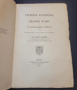 Première expédition de Jeanne d'Arc - Le ravitaillement d'Orléans