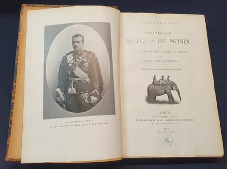 Promenade autour du monde avec S.A.I. le grand duc Boris de Russie. Ivan de Schaeck