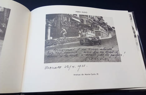Grand Prix de Monaco 1935 - Réédition 1979. Anonyme