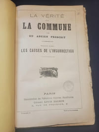 La vérité sur la Commune par un ancien proscrit 