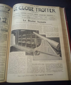 Le Globe Trotter - Journal de voyages , aventures , actualités , romans , explorations , découvertes -1ere semestre 1906 - 5e année. undefined