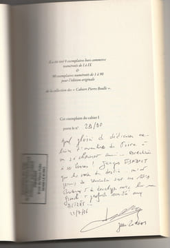 Les Cahiers Pierre Boulle n°1 - Circuit fermé. Pierre Boulle
