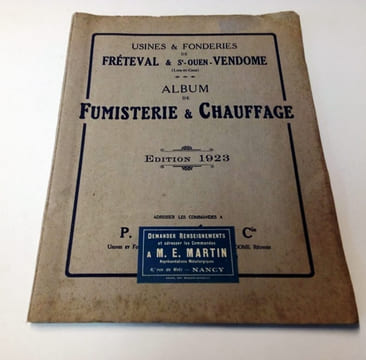 Album de Fumisterie Chauffage - Usines & Fonderies de Fréteval & St Ouen - Vendome - édition 1923. undefined