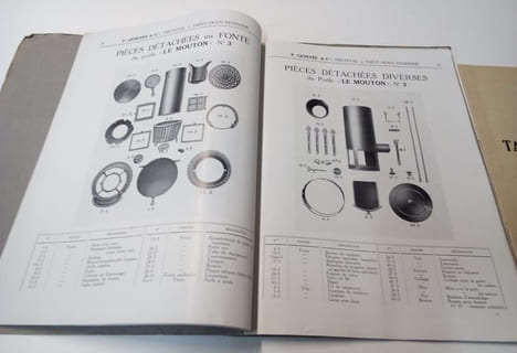 Album de Fumisterie Chauffage - Usines & Fonderies de Fréteval & St Ouen - Vendome - édition 1923. undefined