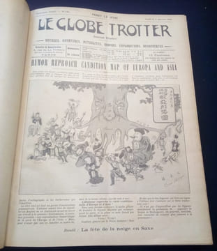 Le Globe Trotter - Journal de voyages , aventures , actualités , romans , explorations , découvertes - 1er semestre 1905 - 4e année. undefined