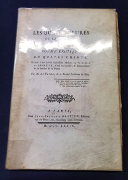 Les quatre heures de la Toilette des Dames - Poème érotique en quatre chants dédié à son altesse sérénissime Madame la Princesse de Lamballe , chef du ...
