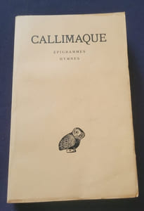 Les origines - Réponse aux telchines - élégies - épigrammes - iambes et pièces lyriques - hécalé - hymnes