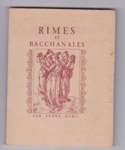Rimes et Bacchanales
