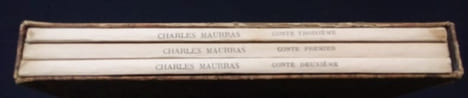Contes philosophiques - 3 volumes Complet. Charles Maurras