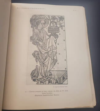 Les origines de la gravure en France . Les estampes sur bois et métal ; Les incunables xylographiques .. André Blum
