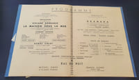 Programme de la Nuit de la Médecine Mai 1947 au Palais de Chaillot