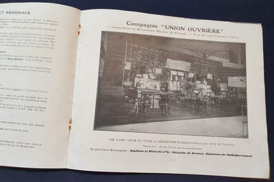 Brochure - Compagnie Union Ouvrière - Association de Bonnetiers réunis de France 
