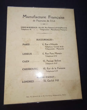 Catalogue Nonet-Raisin - Manufacture Française de fourrures de Saint-Lô . undefined