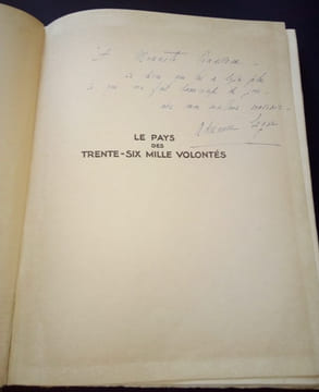 Le pays des trente-six mille volontés. André Maurois