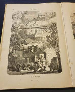 Album du grand journal - Prime du Grand Journal , du Figaro , de l'Autographe et de la Gazette des Abonnés 300 Dessins. Yriarte Marcelin Cham