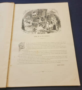 Album du grand journal - Prime du Grand Journal , du Figaro , de l'Autographe et de la Gazette des Abonnés 300 Dessins. Yriarte Marcelin Cham