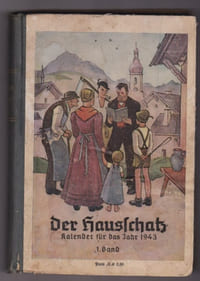 Der Hausschatz Kalender Fur Das Jahr 1943 - 1 Band