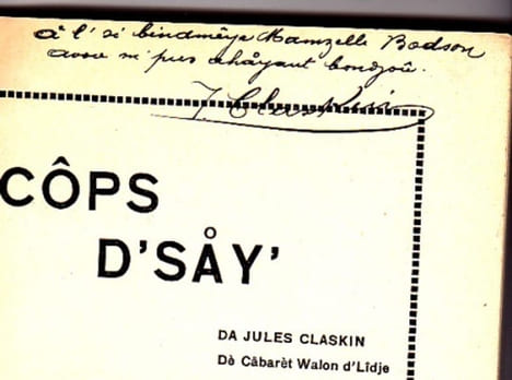 Cops D'say - Poésies et Chansons. CLASKIN Jules