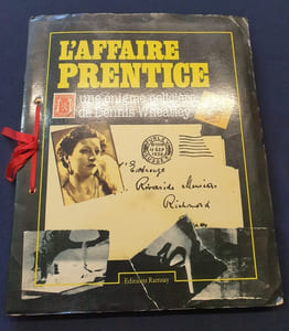L'Affaire Prentice - Une énigme policière de Dennis Wheatley - Livre jeu