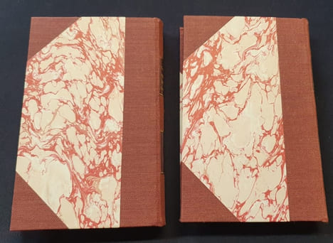 Itinéraire de Jeanne la Pucelle ou Jeanne d'Arc suivie jour par jour et pas a pas - 2 tomes en 2 volumes . ROUETTE (Abbé)