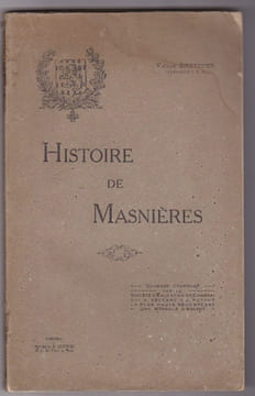 Histoire De Masnières. BRETZNER Victor
