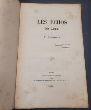 Les échos du Loir. C Clairian