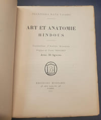 Art et anatomie Hindous