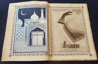 Programme publicitaire pour le cabaret Shéhérazade ( 1930)