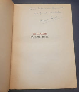 Je t'aime comme tu es