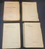 8 éditions originales sur grands papiers de Georges Duhamel. Georges Duhamel