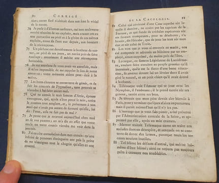 Corrigé de la Cacologie a l'usage des professeurs , etc . Anonyme ( Boinvilliers, J.)