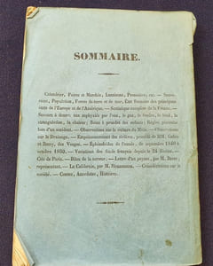 Almanach de Lorraine pour 1851