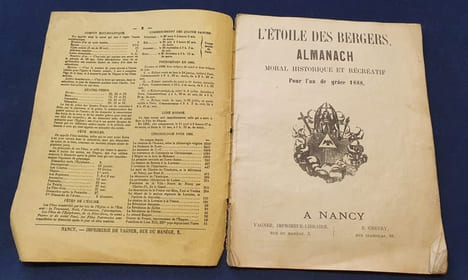 L'étoile des bergers - Almanach moral , historique et récréatif pour l'an de grace 1888. undefined