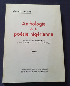 Gérard Ferrand. Anthologie de la poésie nigérienne