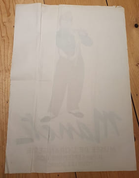  Affiche  lithographiée Mourlot - Manet - Musée de l'Orangerie - Juin - Septembre 1932. undefined