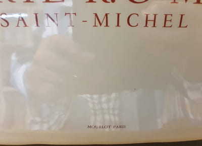  Affiche  lithographiée Mourlot - Lautrec Galerie Michel 1954