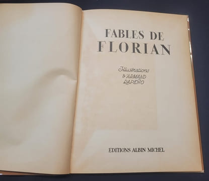 Fables de Florian. undefined