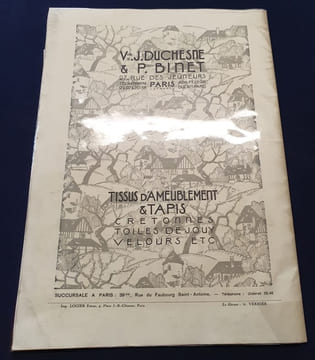 Les échos des industries d'Art N. 25 - Aout 1927. undefined