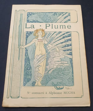 La Plume - Numéro consacré a Alphonse Mucha . Collectif