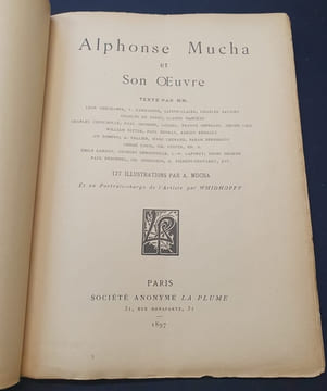 La Plume - Numéro consacré a Alphonse Mucha . Collectif