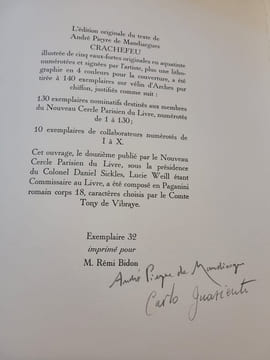 Crachefeu. André Pierre de Mandiargues