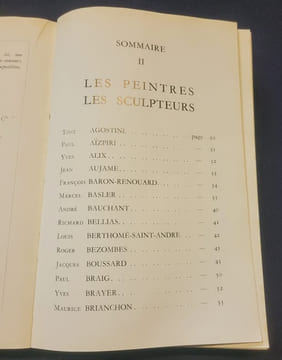 Catalogue Les peintres témoins de leur temps - Le Dimanche - 1953 - Avec signature manuscrite de 6 peintres dont Picasso. undefined