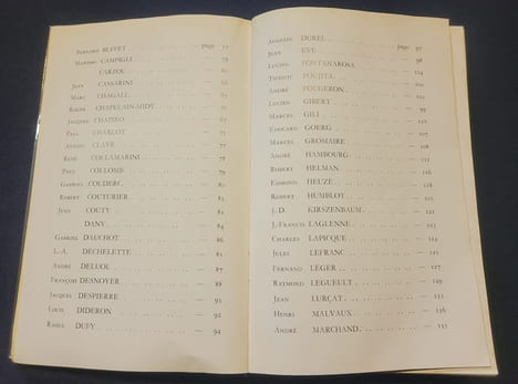 Catalogue Les peintres témoins de leur temps - Le Dimanche - 1953 - Avec signature manuscrite de 6 peintres dont Picasso. undefined