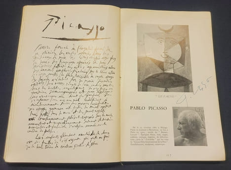 Catalogue Les peintres témoins de leur temps - Le Dimanche - 1953 - Avec signature manuscrite de 6 peintres dont Picasso. undefined