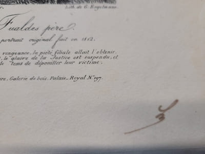 [Rodez, Affaire Fualdès]  Collection des Portraits des principaux personnages qui figurent dans l'Affaire Fualdès. Dessinés à Albi par Sudré, élève de Davis et Lithographie chez Engelmann 