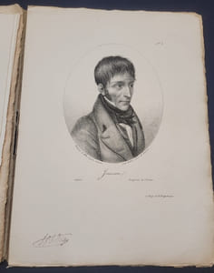 [Rodez, Affaire Fualdès]  Collection des Portraits des principaux personnages qui figurent dans l'Affaire Fualdès. Dessinés à Albi par Sudré, élève de Davis et Lithographie chez Engelmann 